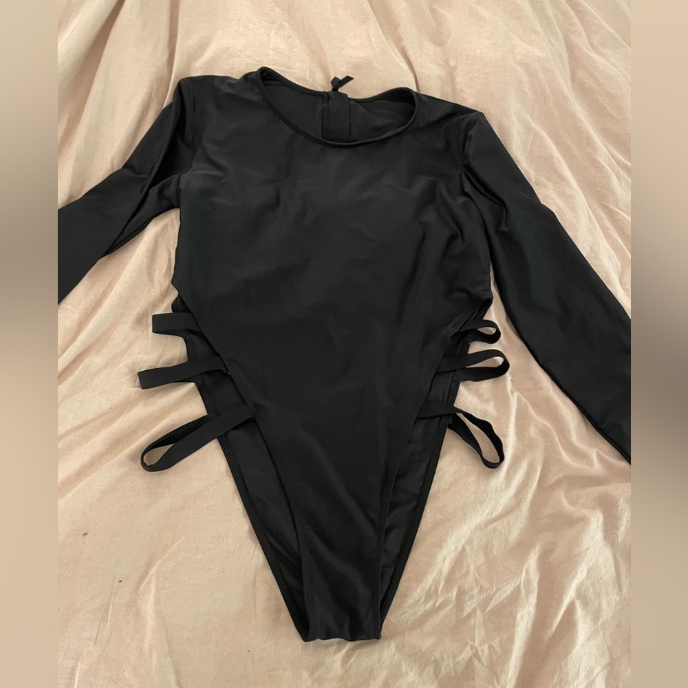 Vintage cut out bodysuit